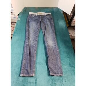 Joes Jeans Size 28 Womens Blue Pants Stretch Denim Mid Rise Straight Ankle